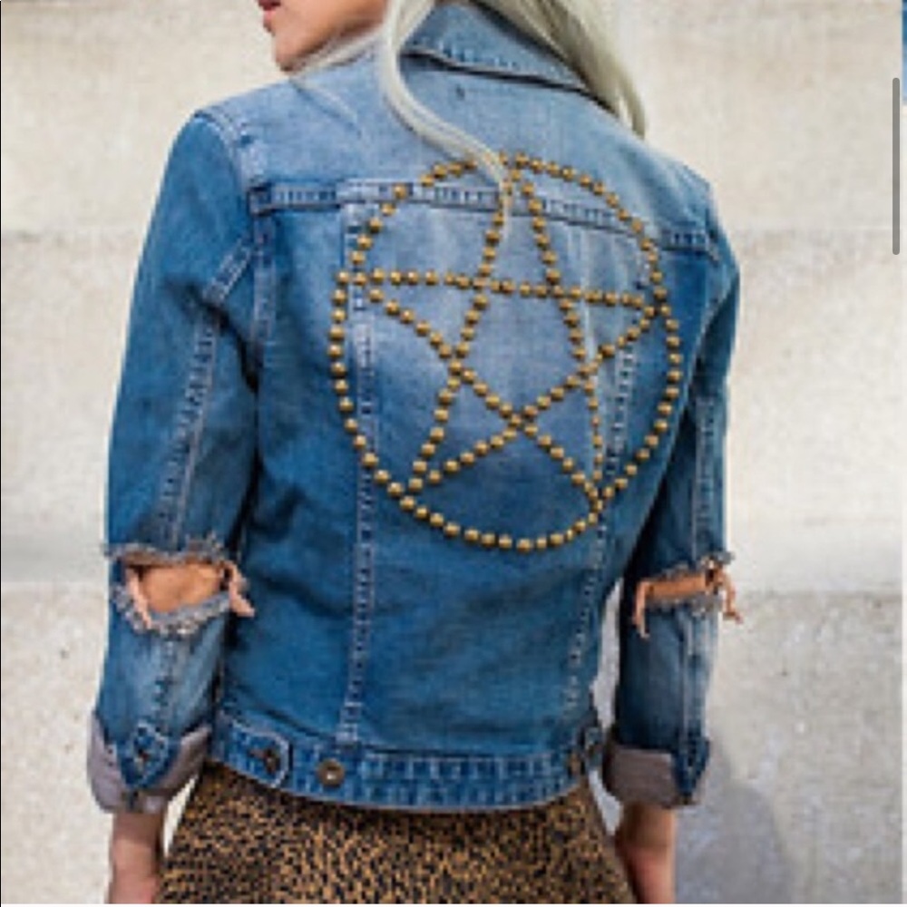 Gypsy warrior denim jacket